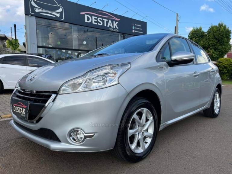 PEUGEOT - 208 - 2016/2016 - Prata - Sob Consulta