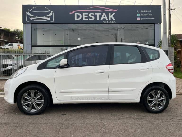 HONDA - FIT - 2012/2013 - Branca - Sob Consulta