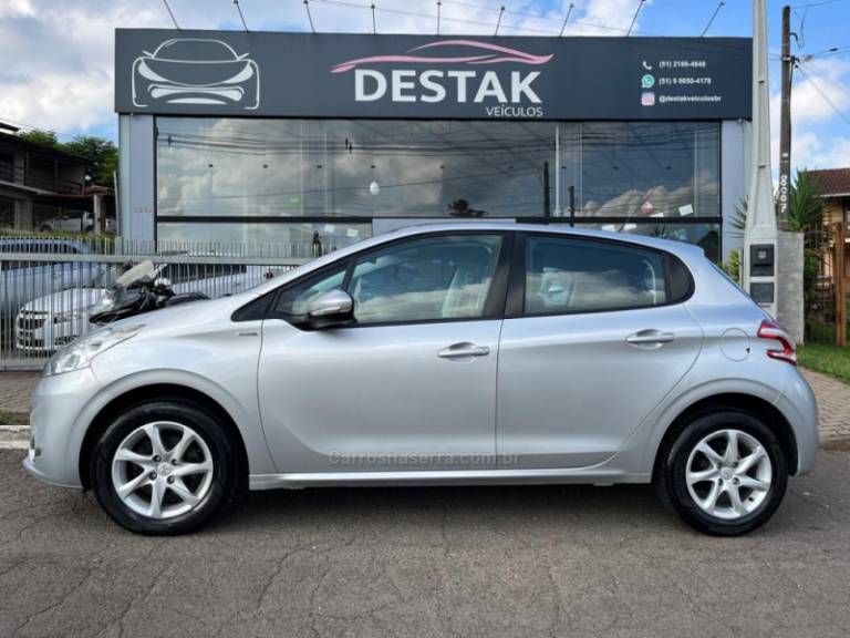 PEUGEOT - 208 - 2016/2016 - Prata - Sob Consulta