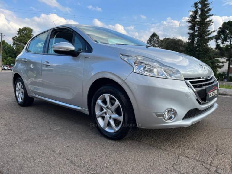 PEUGEOT - 208 - 2016/2016 - Prata - Sob Consulta