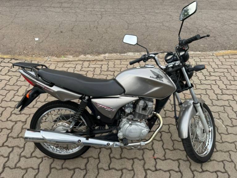 HONDA - CG 150 - 2008/2008 - Cinza - Sob Consulta
