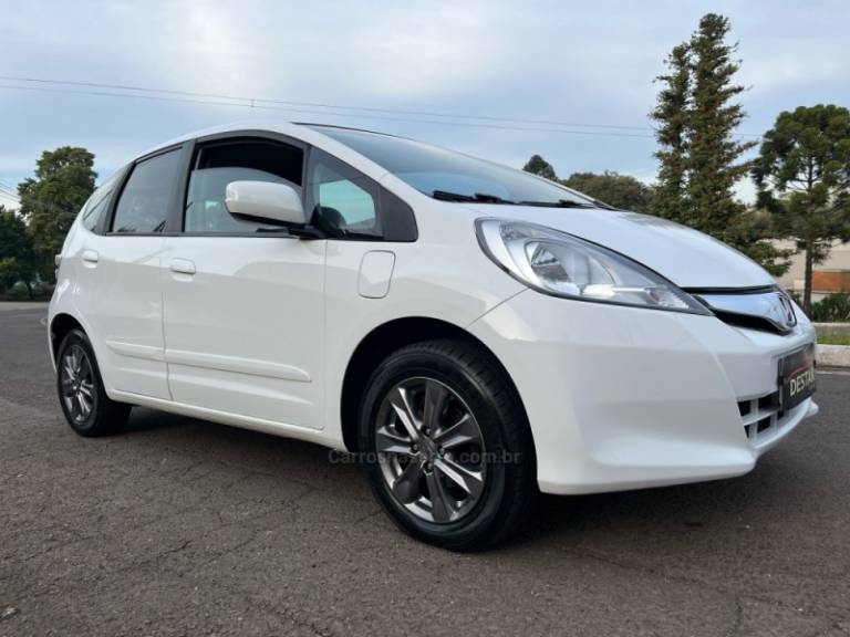 HONDA - FIT - 2012/2013 - Branca - Sob Consulta